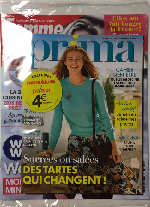 FEMME ACTUELLE + PRIMA POCHE