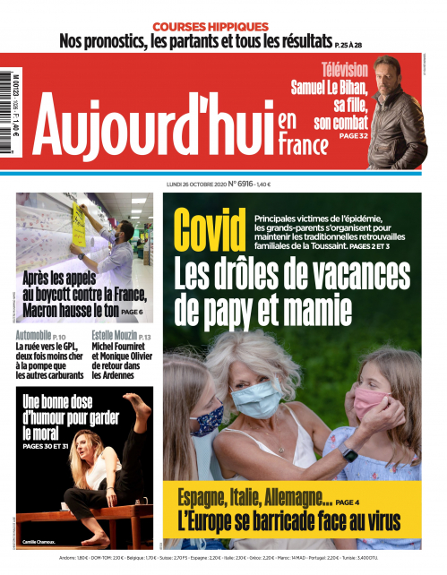 AUJOURD'HUI EN FRANCE