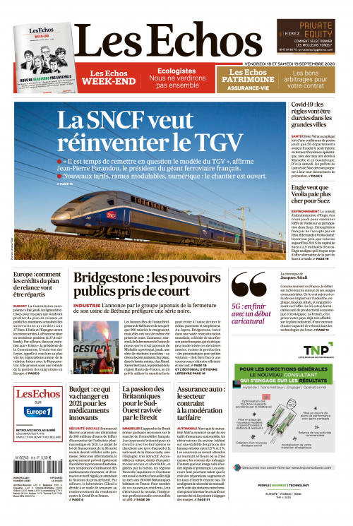 LES ECHOS (VENDREDI)