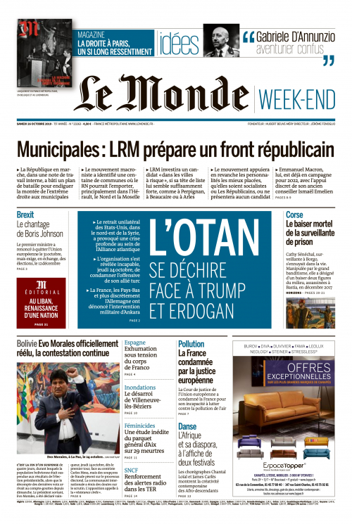 LE MONDE - WEEK END