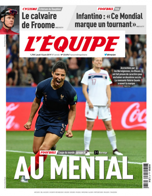 L'ÉQUIPE - MARDI / VENDREDI