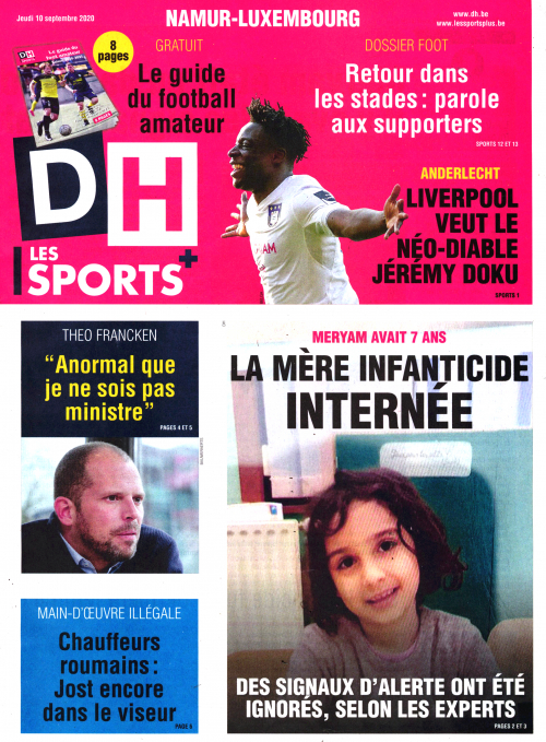 DH LES SPORTS - LA DERNIÈRE HEURE LES SPORTS (BEL)