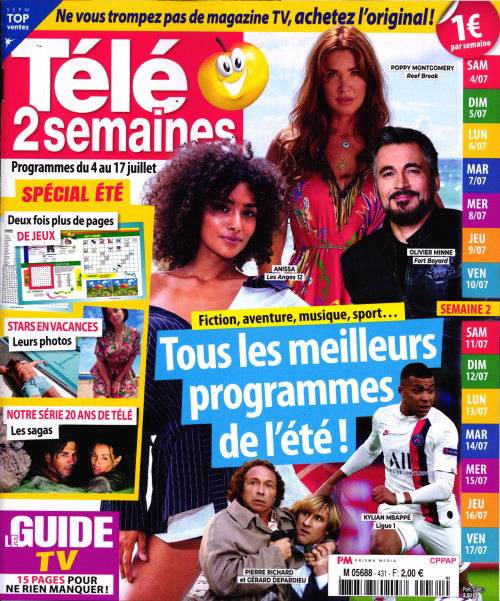 TÉLÉ 2 SEMAINES
