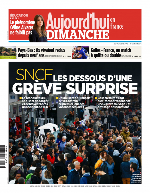 AUJOURD'HUI EN FRANCE - DIMANCHE