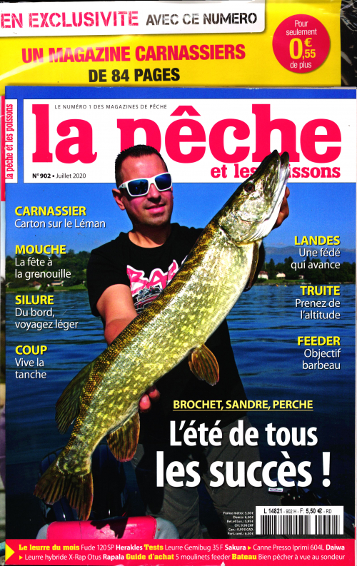 LA PÊCHE ET LES POISSONS + BROCHET SANDRE MAGAZINE