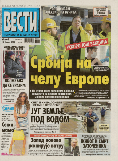 VESTI CYRILLIQUE SEMAINE (BECTN)