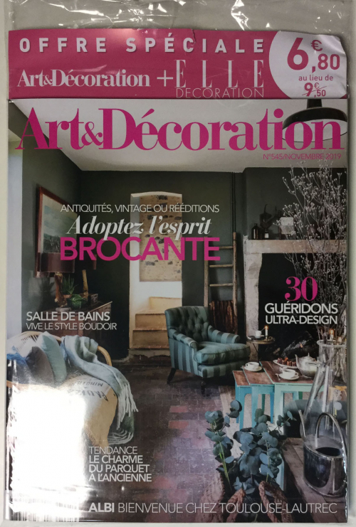 ART & DÉCORATION + ELLE DÉCORATION