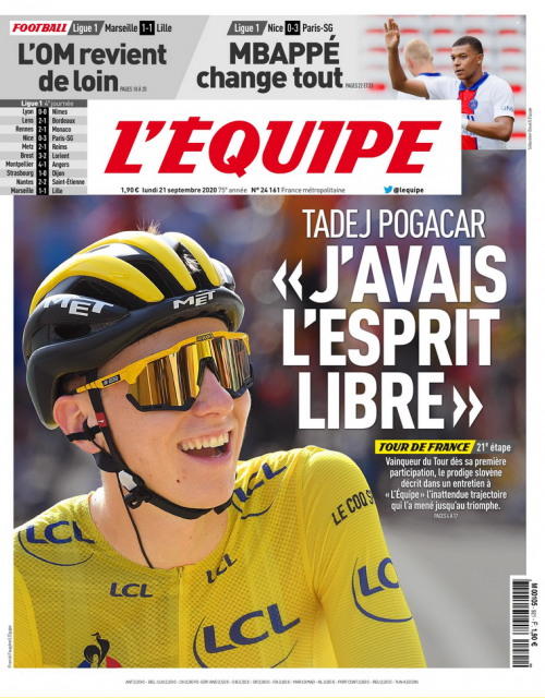 L'ÉQUIPE - LUNDI