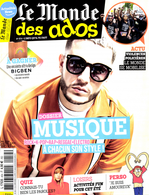 LE MONDE DES ADOS