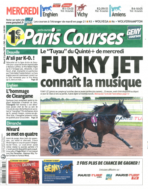 PARIS COURSES - QUOTIDIEN