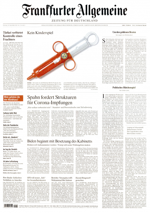 FRANKFURTER ALLGEMEINE (DEU) SEMAINE