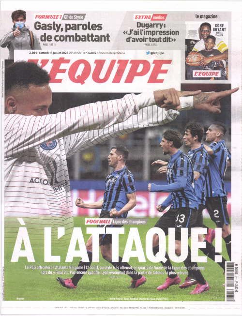 L'ÉQUIPE - WEEK-END (SAMEDI)