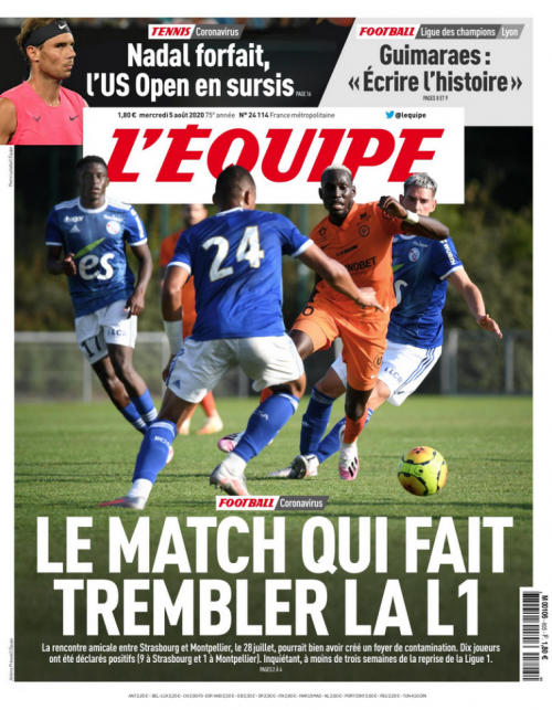 L'ÉQUIPE - MARDI / VENDREDI