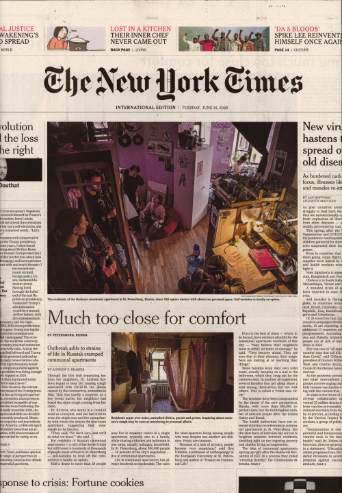 INTERNATIONAL THE NEW YORK TIMES (EX- INTERNATIONAL HERALD TRIBUNE)