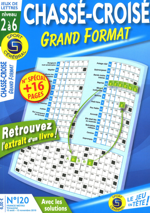 SC CHASSÉ CROISÉ GRAND FORMAT
