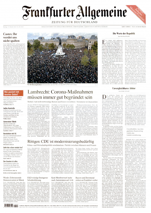 FRANKFURTER ALLGEMEINE (DEU) SEMAINE