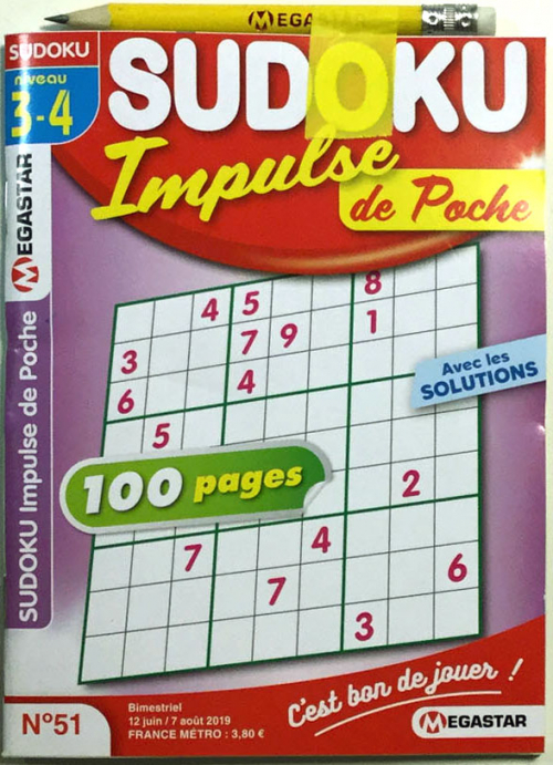 MG. SUDOKU IMPULSE DE POCHE