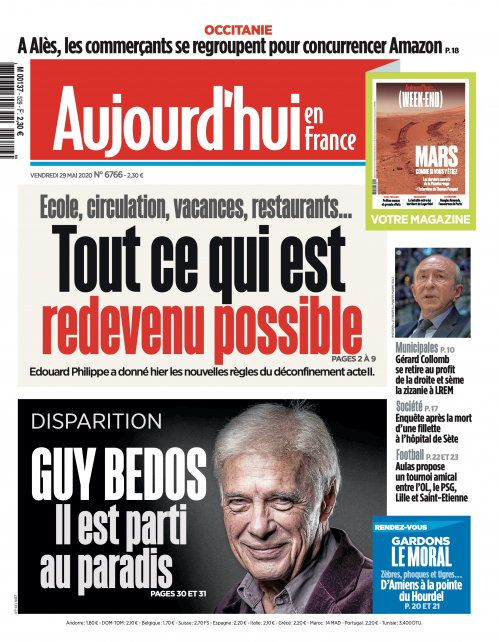 AUJOURD'HUI EN FRANCE - VENDREDI