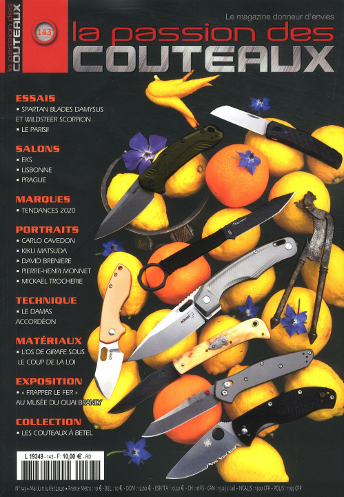 LA PASSION DES COUTEAUX