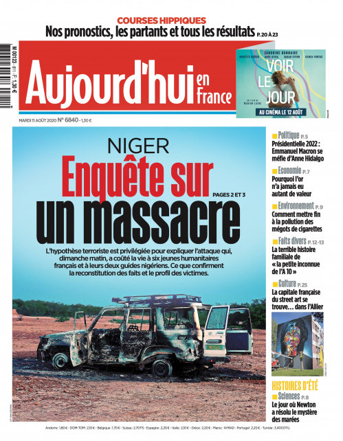 AUJOURD'HUI EN FRANCE