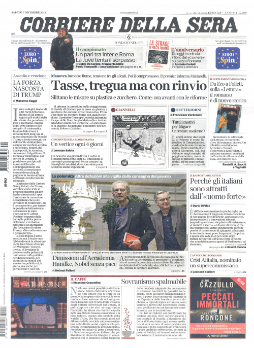 CORRIERE DELLA SERA (ITA)
