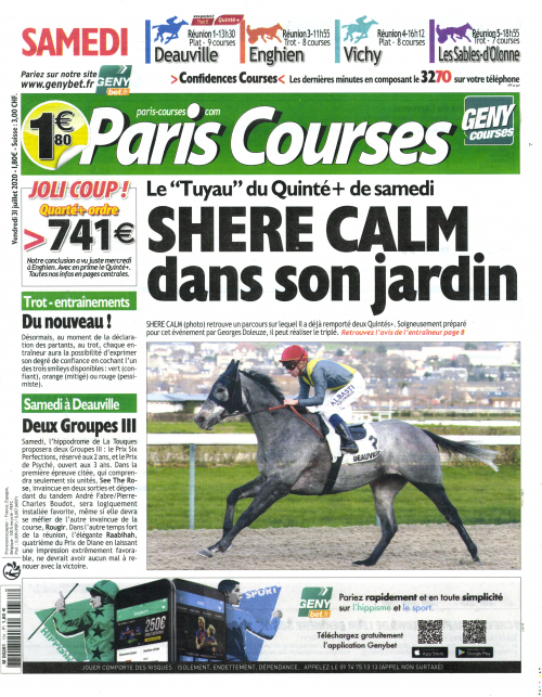 PARIS COURSES - QUOTIDIEN