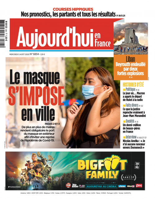 AUJOURD'HUI EN FRANCE