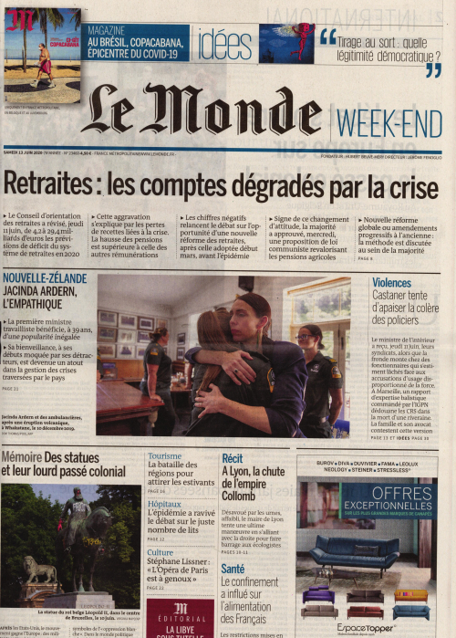 LE MONDE - WEEK END