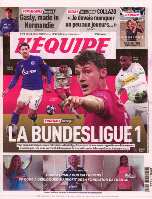 L'ÉQUIPE - WEEK-END (SAMEDI)