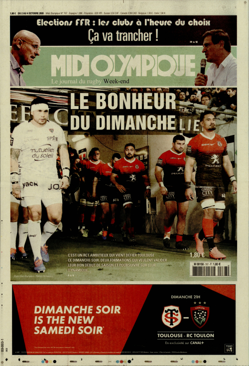 MIDI OLYMPIQUE (VENDREDI)