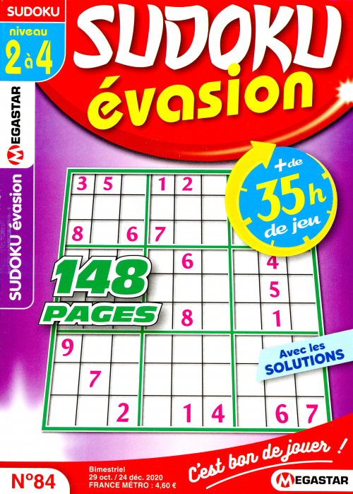 MG SUDOKU ÉVASION