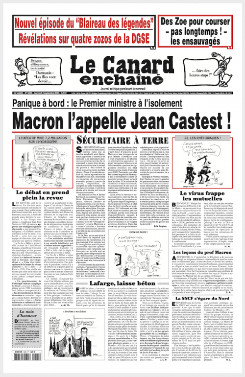LE CANARD ENCHAÎNÉ
