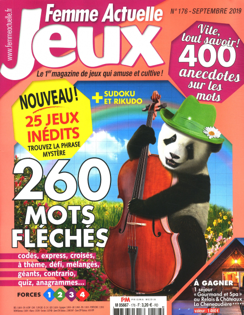 FEMME ACTUELLE JEUX