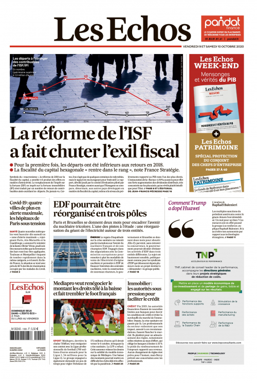 LES ECHOS (VENDREDI)