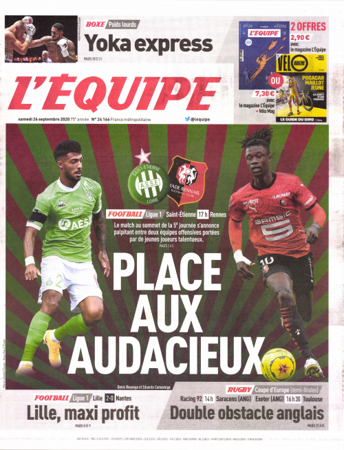 L'ÉQUIPE - WEEK-END (SAMEDI)