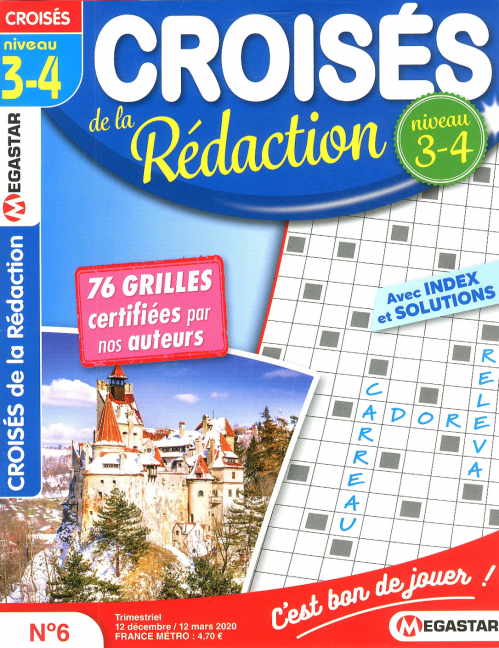 MG CROISÉS DE LA REDACTION NIVEAU 3/4