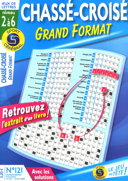 SC CHASSÉ CROISÉ GRAND FORMAT