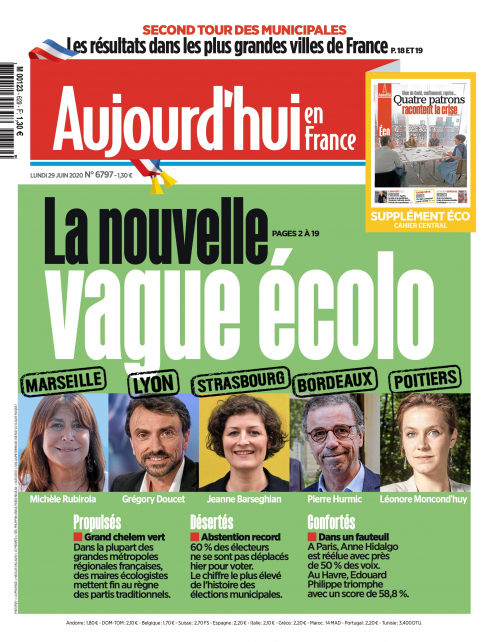 AUJOURD'HUI EN FRANCE
