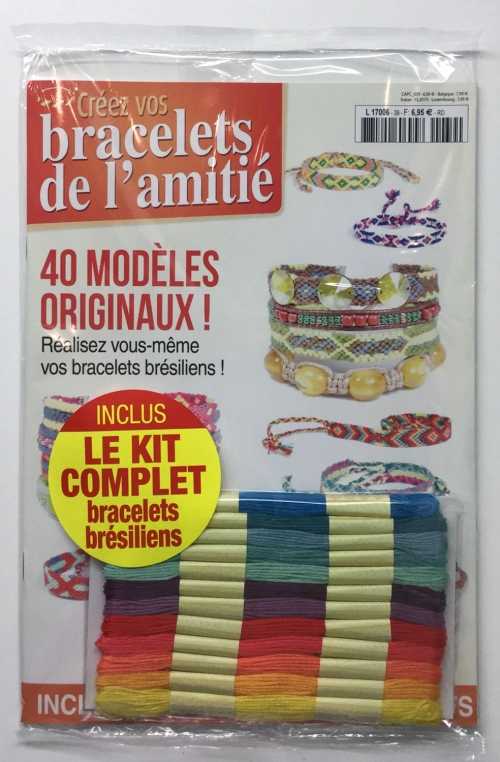 CRÉEZ VOS BRACELETS BRÉSILIENS (EX ART DU FIL)