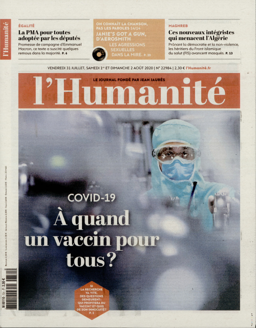L'HUMANITÉ