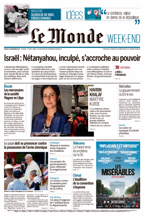 LE MONDE - WEEK END