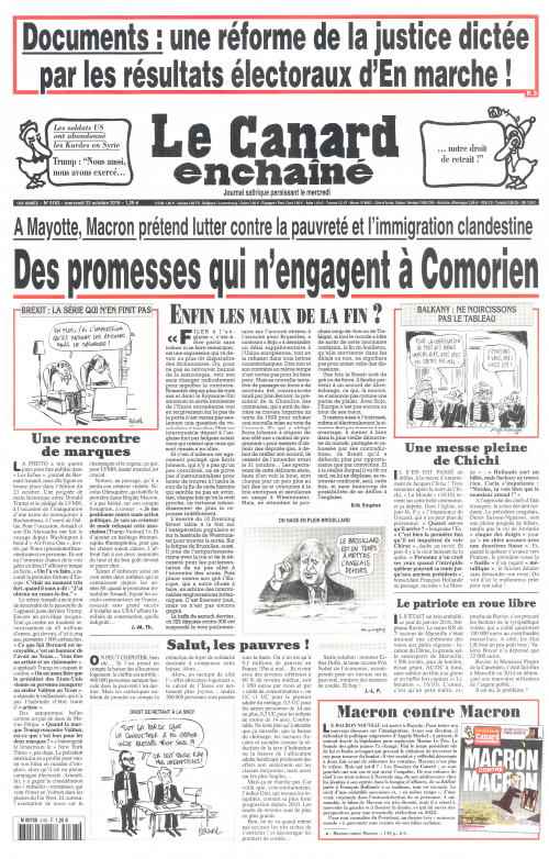 LE CANARD ENCHAÎNÉ