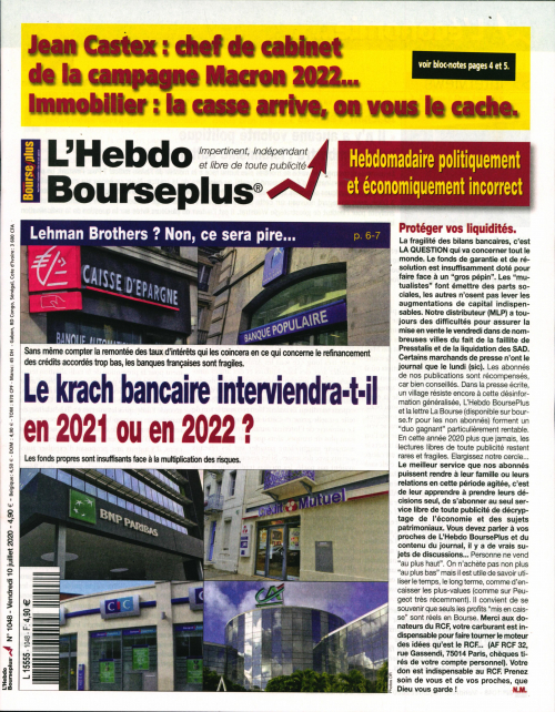 L'HEBDO BOURSE PLUS