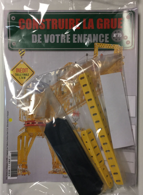 EY. CONSTRUISEZ LA GRUE MECCANO