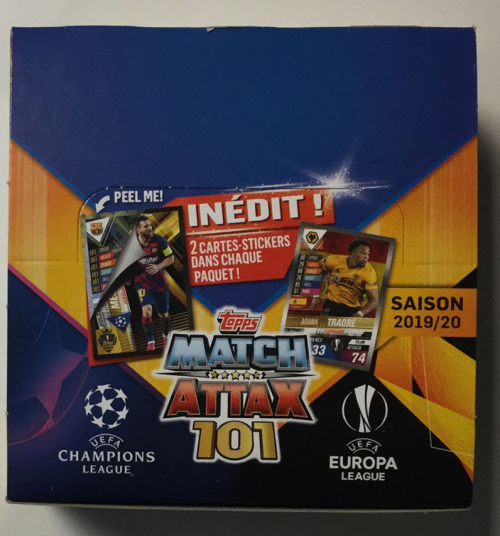 CARTES COL101 CHAMPIONS LEAGUE