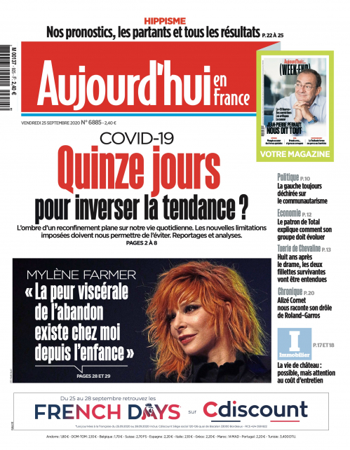 AUJOURD'HUI EN FRANCE - VENDREDI