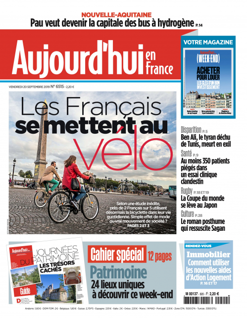 AUJOURD'HUI EN FRANCE - VENDREDI