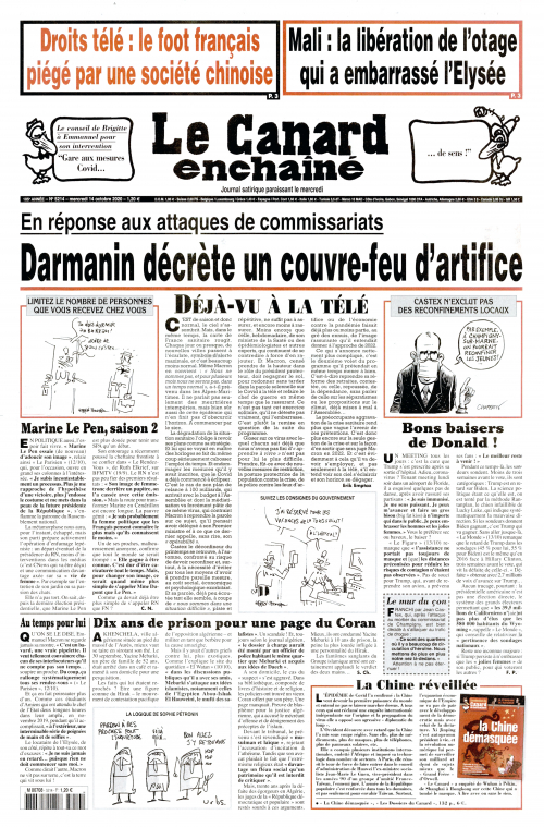 LE CANARD ENCHAÎNÉ