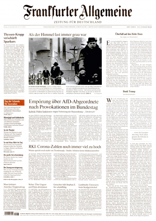 FRANKFURTER ALLGEMEINE (DEU) SEMAINE