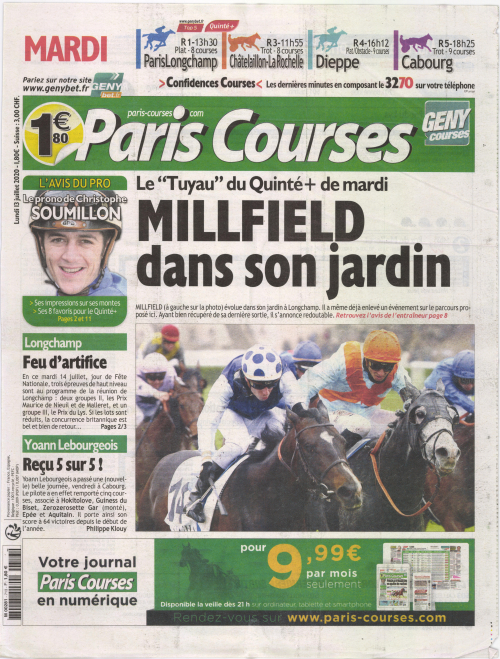 PARIS COURSES - QUOTIDIEN